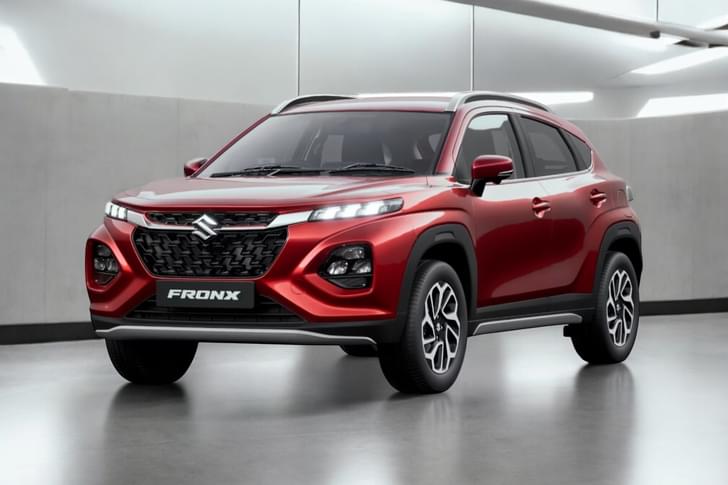 Maruti Suzuki Fronx Color Opulent Red